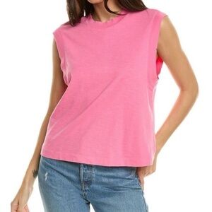 Cotton Citizen Tokyo Muscle Tee - Hot Pink NWT